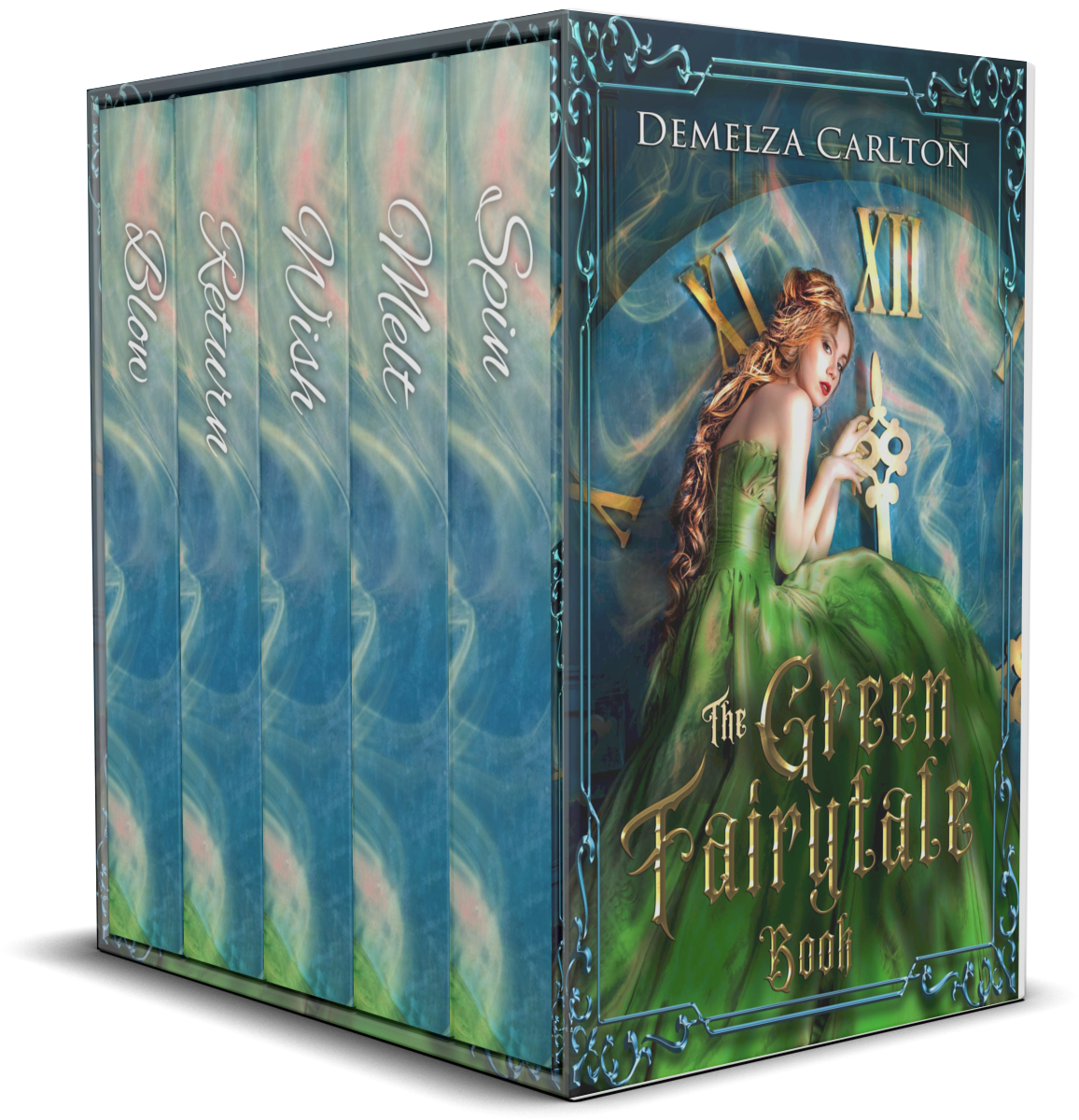 The Green Fairytale Book (Book 9-13 in the Romance a Medieval Fairytale series) EBOOK