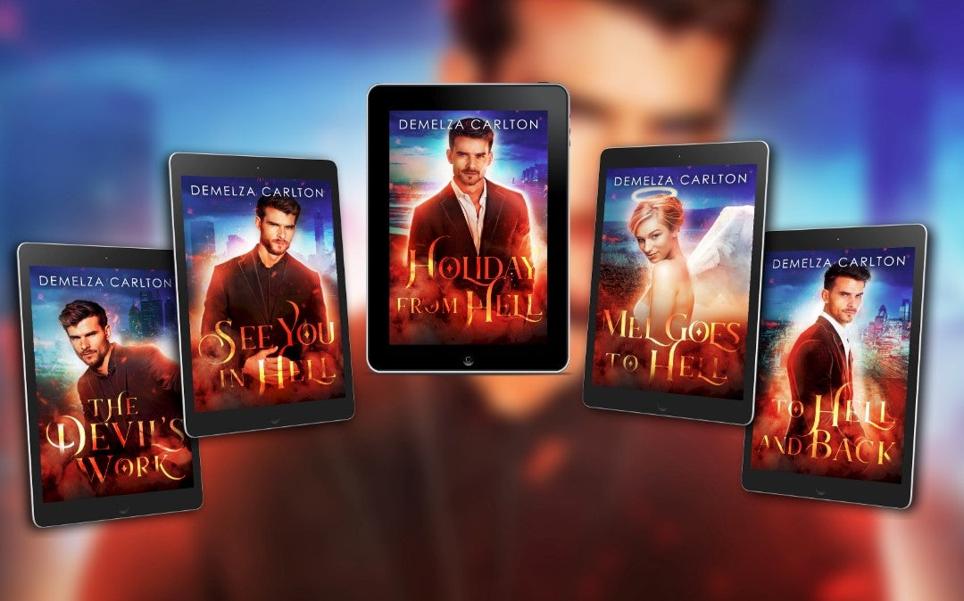 The Mel Goes to Hell paranormal romance series. The ultimate forbidden romance...when Lucifer fell for an angel... For fans of Good Omens, Lucifer, Supernatural and Charmed.