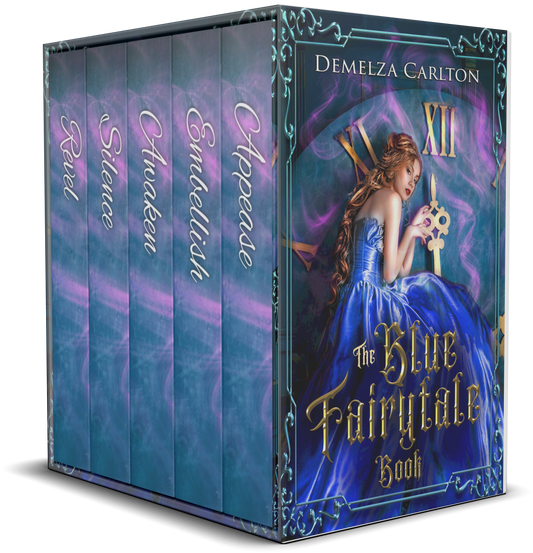 The Blue Fairytale Book (Book 4-8 in the Romance a Medieval Fairytale series) EBOOK