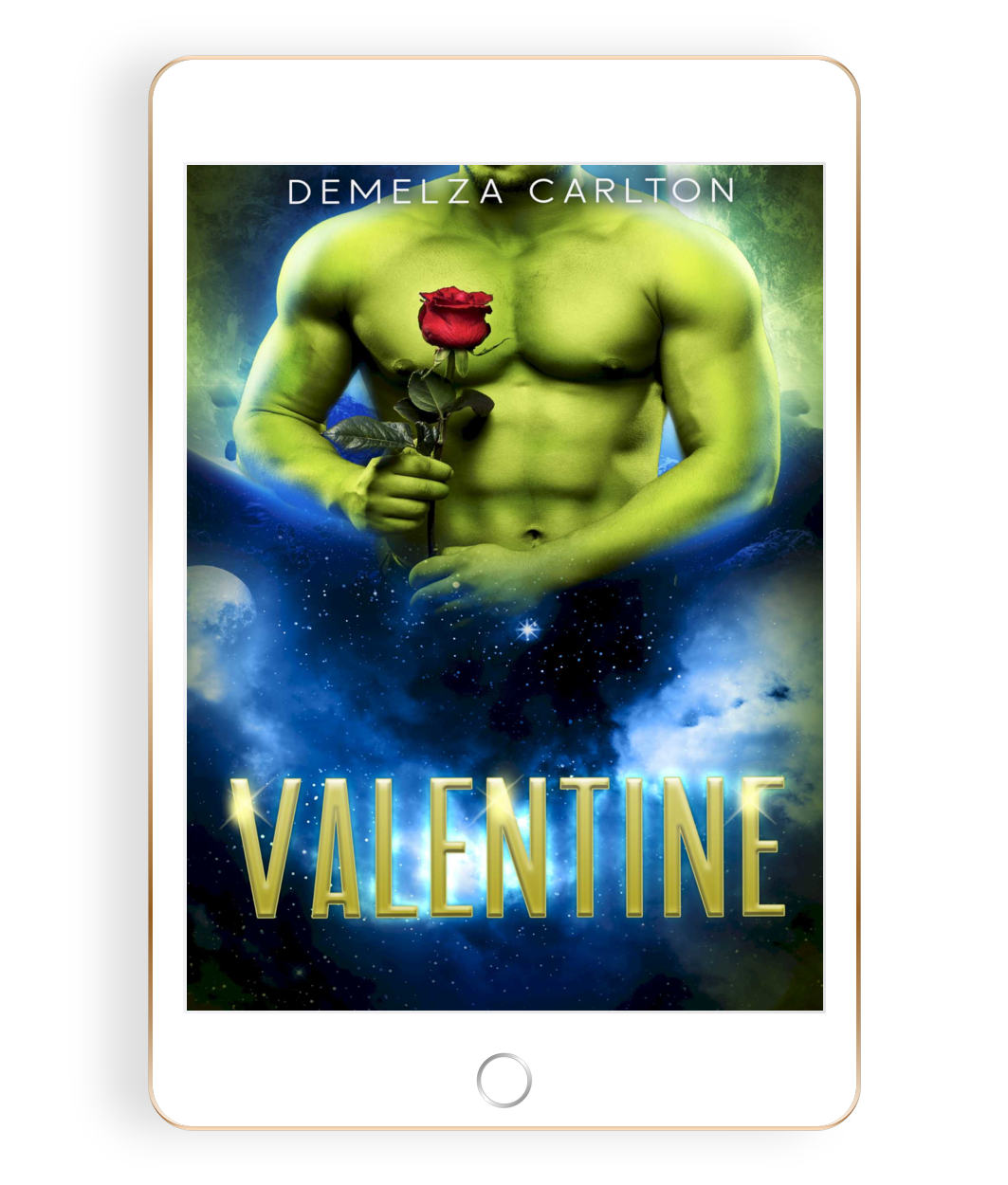 Valentine Book 5 in the Colony: Holiday alien scifi romance series by USA Today Bestselling Author Demelza Carlton ebook