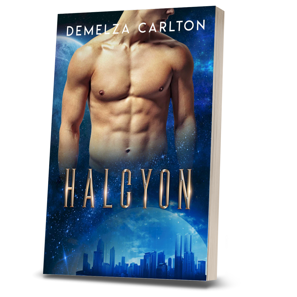Halcyon: An Alien Scifi Romance (Book 1 in the Colony: Aqua series) PAPERBACK