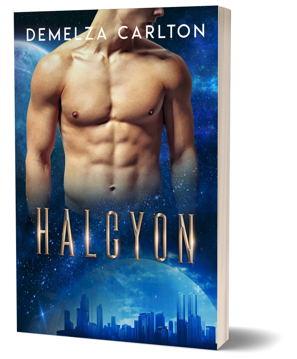 Halcyon: An Alien Scifi Romance (Book 1 in the Colony: Aqua series) PAPERBACK
